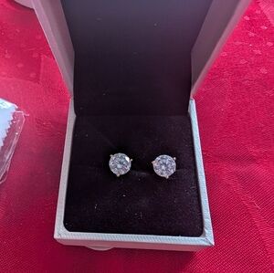 Stunning Flame Earrings 1ct. CZ